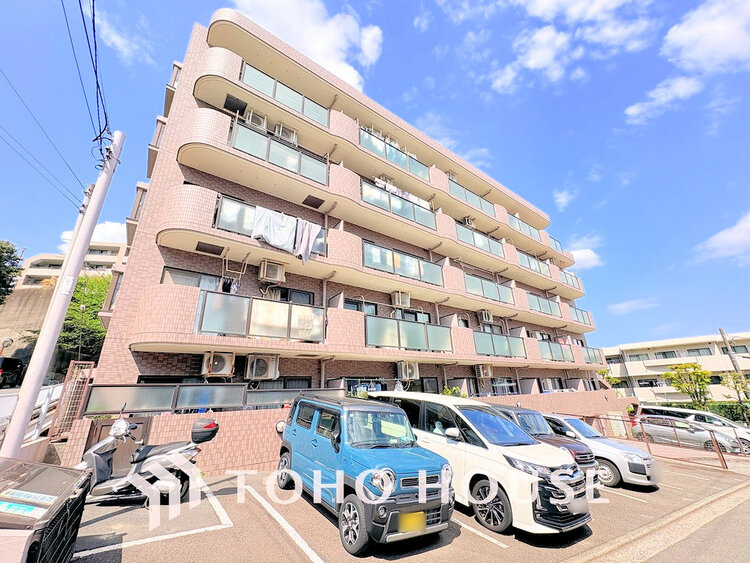 外観 〜南向き・高台立地につき採光・眺望良好〜全居室収納付き使い勝手良好の3LDK〜