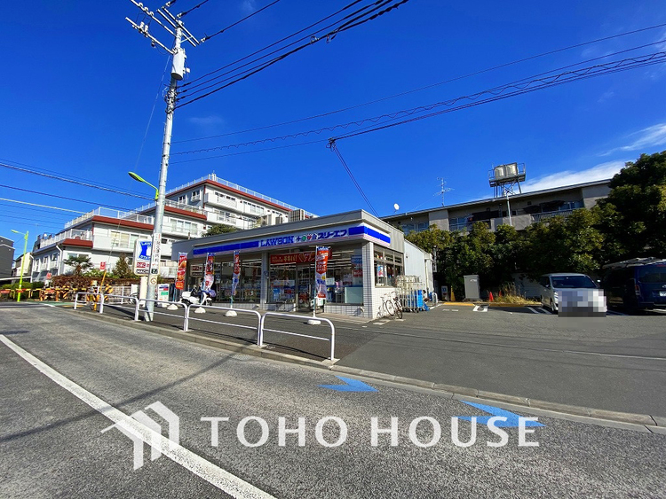 周辺 ローソン ＬＴＦ奥沢八丁目店　距離260ｍ