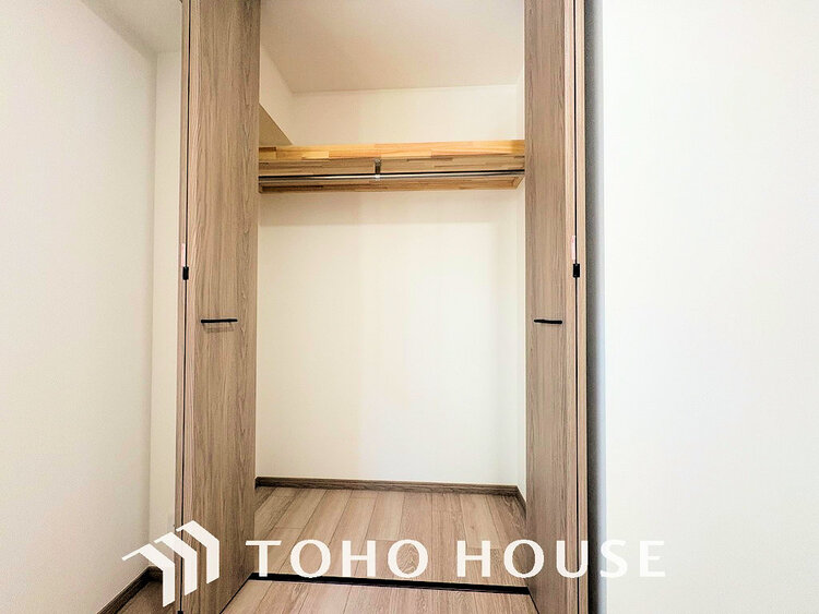 収納 収納スペースを完備、荷物が多い方でも安心の収納力