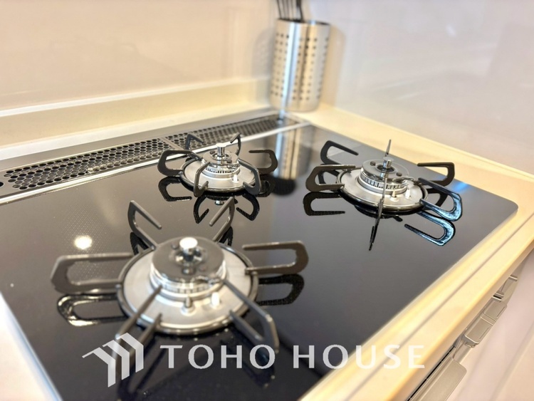キッチン 【KITCHEN】◆家族のおはよう◆の声を笑顔で迎えてあげられるシステムキッチン。朝ごはんが楽しみで