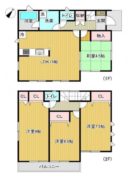 間取り 全室南向き、心地よい陽光が満ちる、あなたの幸せな住まい。