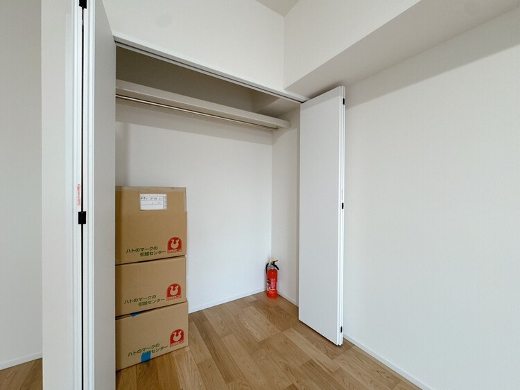 収納 居室にはクローゼットがあり、荷物もスッキリ収納して快適にお過ごしいただけます。