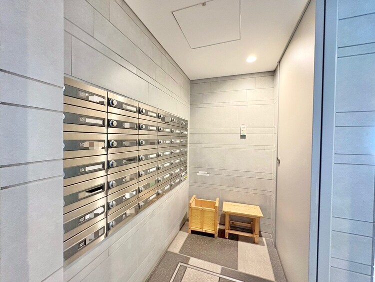 設備 郵便物を受け取るための郵便受けも、きちんと管理されています。