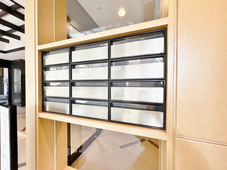 その他 郵便物を受け取るための郵便受けも、きちんと管理されています。