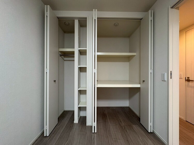 収納 居室にはクローゼットがあり、荷物もスッキリ収納して快適にお過ごしいただけます。