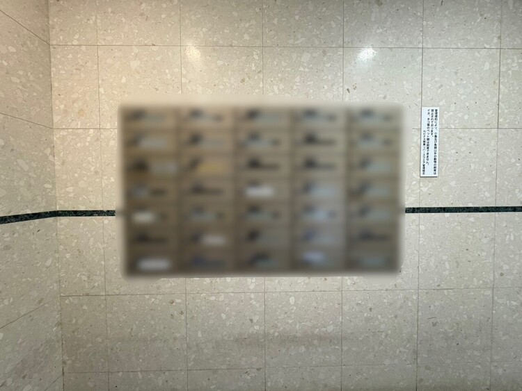 設備 郵便物を受け取るための郵便受けも、きちんと管理されています。