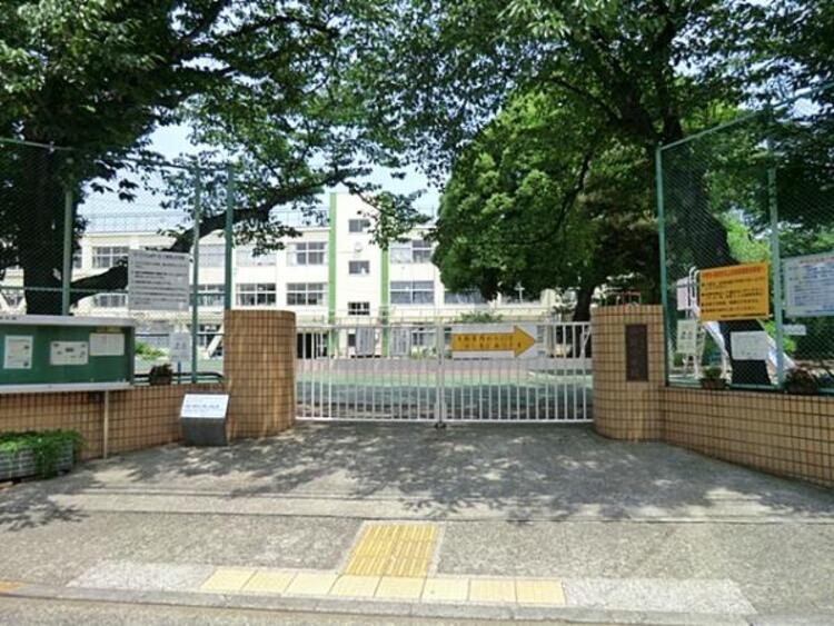 周辺 品川区立中延小学校  650m