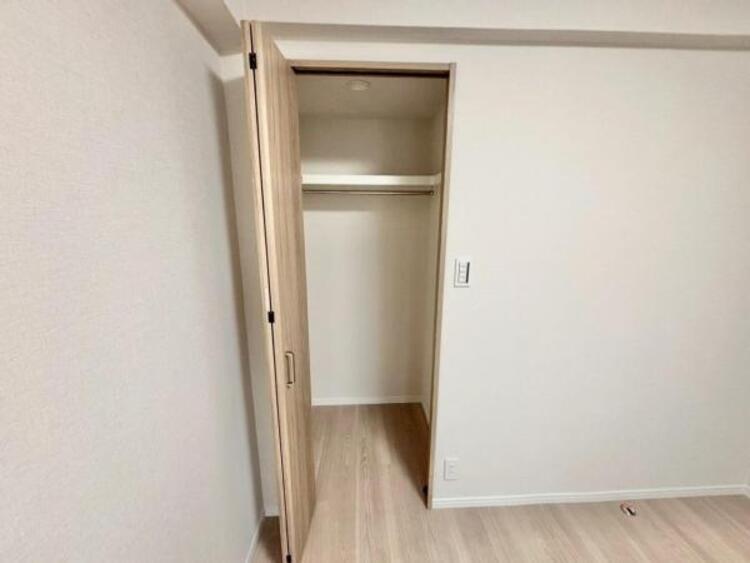 収納 各居室にクローゼットがあり、洋服ダンスなどを置く必要がないのでお部屋を広く使えます。