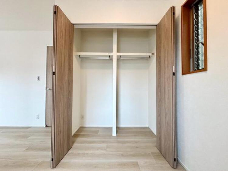 収納 居室内に余計な家具を置く必要がないので、シンプルですっきりとした暮らしが実現しています。（2026.4.6撮影）