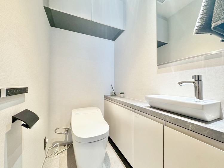 その他 清潔感の高いお手洗い。