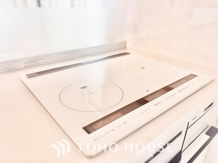 キッチン 【cooking papa is here】料理が苦手な人でも、チャレンジしてみたくなるワイドスパンのキッチン。家族の食卓がここから始まる。