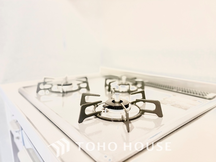 キッチン 【KITCHEN】◆家族のおはよう◆の声を笑顔で迎えてあげられるシステムキッチン。朝ごはんが楽しみでちょっと早起きしたくなるんです。