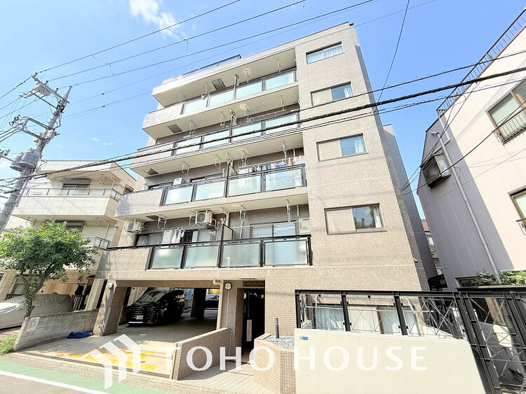 外観 〜「西大井」駅徒歩3分の好立地〜南向き、角部屋のため陽当たり良好〜