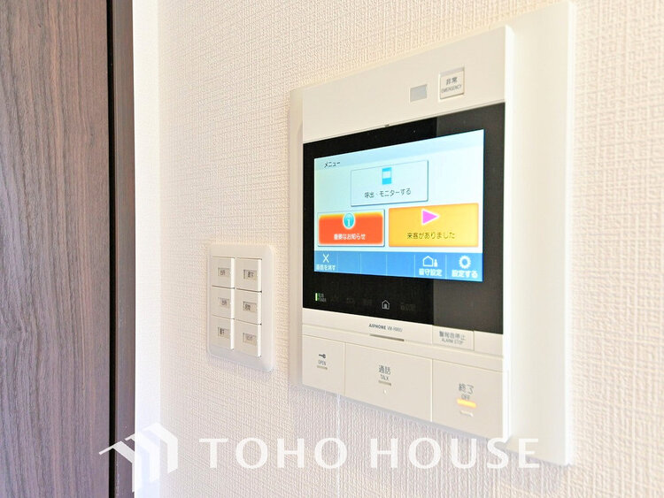 その他 モニター付インターホンで、安心のセキュリティシステム