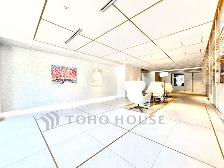 外観 【ロビー】ゆとりあるロビー空間。帰宅した瞬間にほっとできる落ち着いた雰囲気が広がります。