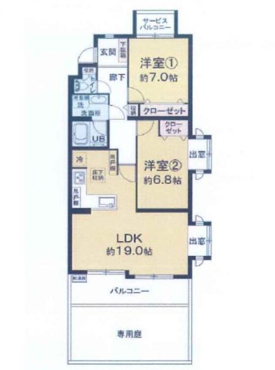 間取り リフォームしてからの引き渡しになります。