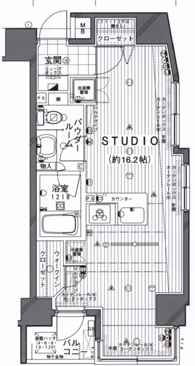 その他 専有面積39.56m2、バルコニー面積2.97m2