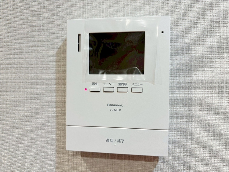 その他 誰が来てもわかる様にモニター付きインターホンを設置。