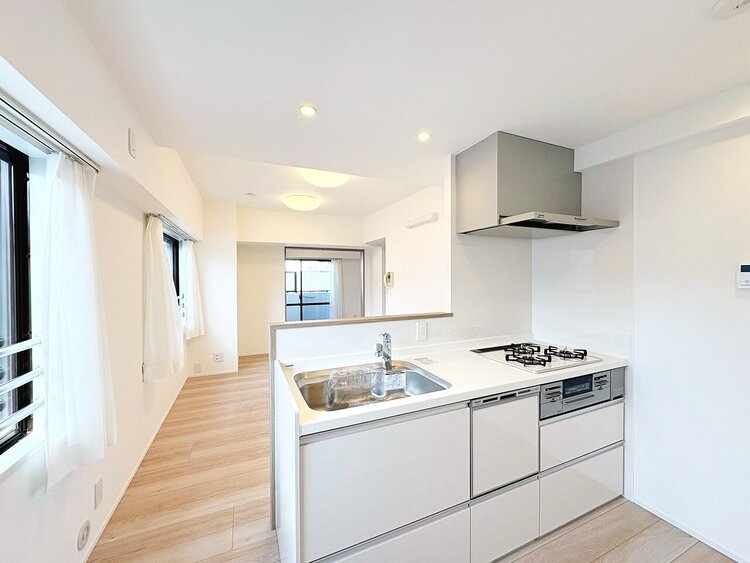 キッチン 洗練されたスタイリッシュなデザイン性と使いやすさを備えた仕様。