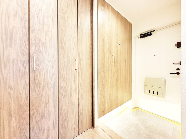 玄関 シューズボックスを完備した玄関です。