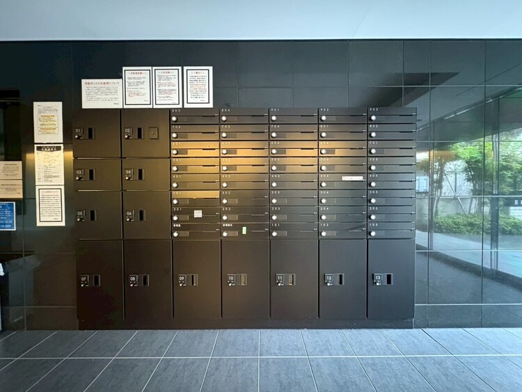 設備 郵便物を受け取るための郵便受けも、きちんと管理されています。