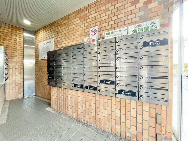 その他 郵便物を受け取るための郵便受けも、きちんと管理されています。