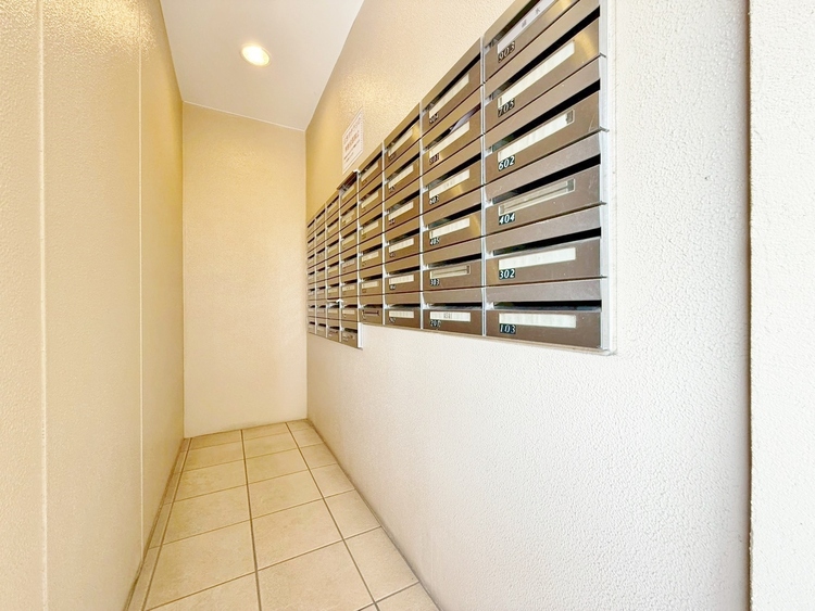 その他 郵便物を受け取るための郵便受けも、きちんと管理されています。