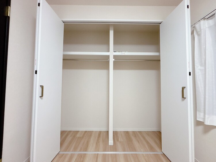 収納 居室にはクローゼットがあり、荷物もスッキリ収納して快適にお過ごしいただけます。