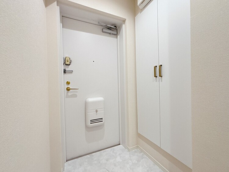 玄関 シューズボックスを完備した玄関です。