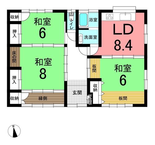 加木屋町倉池　中古戸建の物件画像