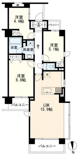 三ツ沢上町パークホームズ弐番館の画像