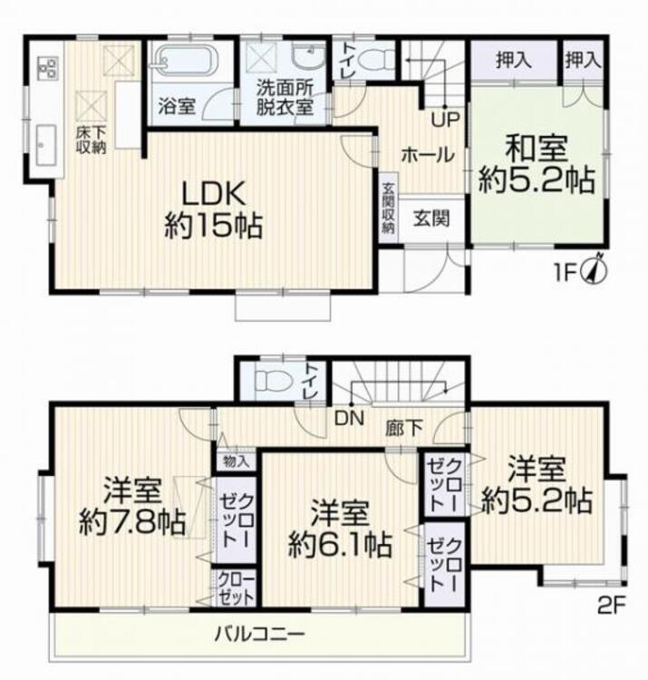 間取り 間取図　４ＬＤＫ