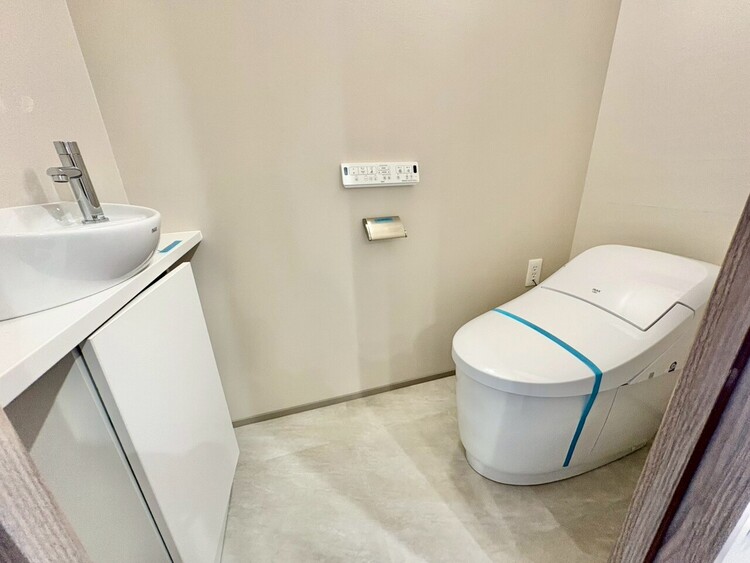 その他 清潔感の高いお手洗い。