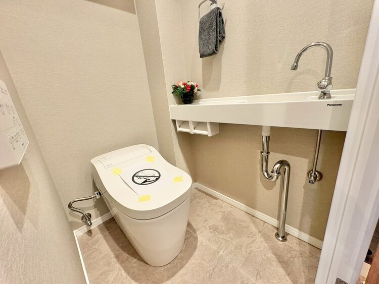 その他 清潔感の高いお手洗い。