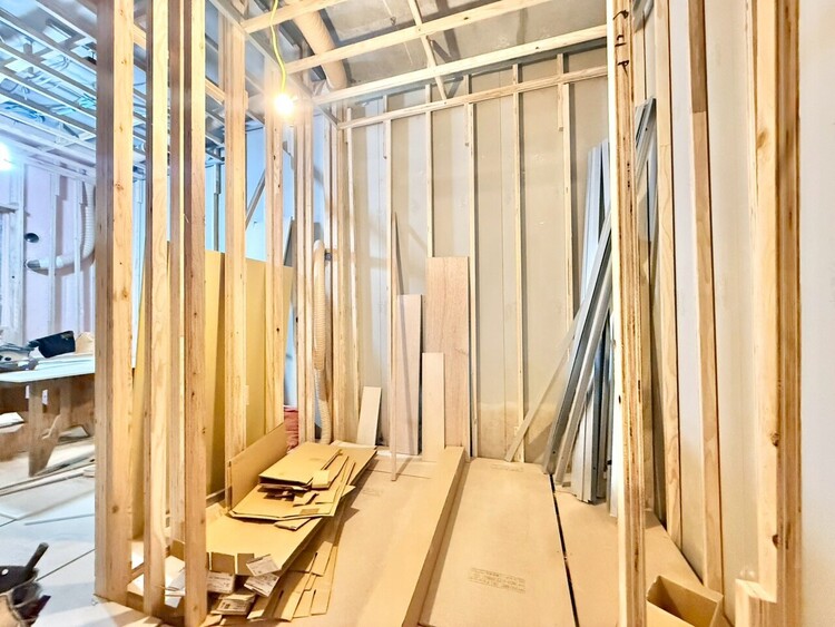 その他 収納スペースが付いていて、お部屋を広く使っていただけます。