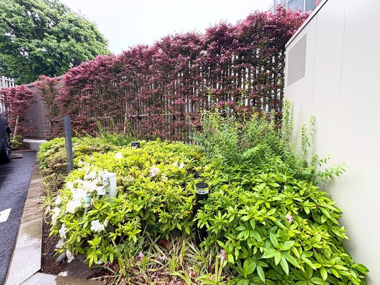 その他 マンションの敷地内には、中庭もございます。