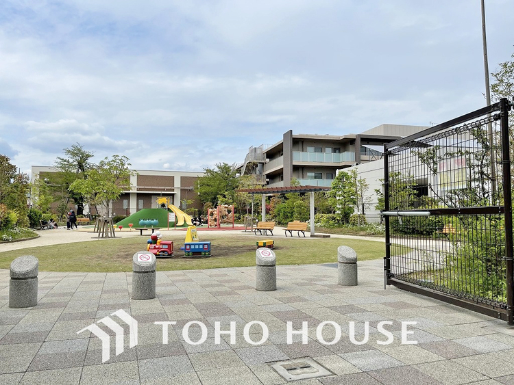 周辺 緑の丘児童遊園　距離1100m