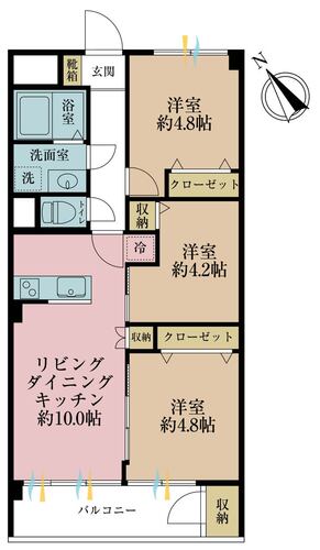 サニーハウスさぎの宮の物件画像