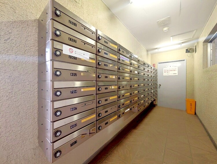 設備 郵便物を受け取るための郵便受けも、きちんと管理されています。