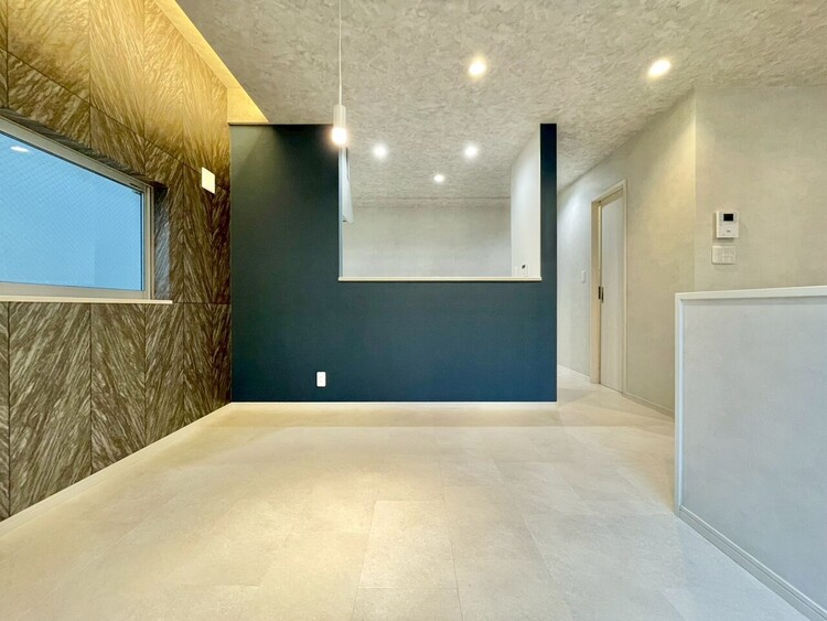 居間 豊かな居住性と、安心感を満たすクオリティが見事に調和した住空間。