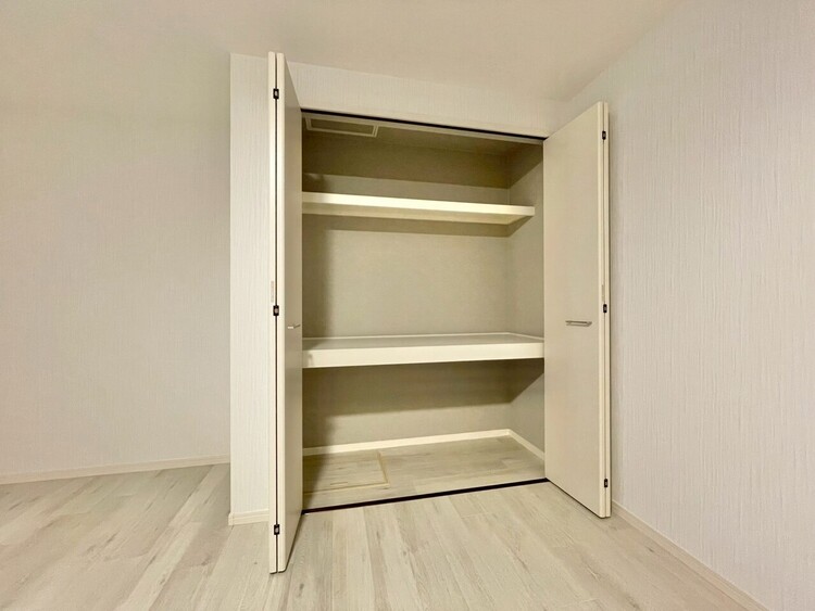 収納 居室にはクローゼットがあり、荷物もスッキリ収納して快適にお過ごしいただけます。