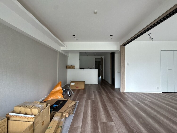 居間 豊かな居住性と、安心感を満たすクオリティが見事に調和した住空間。