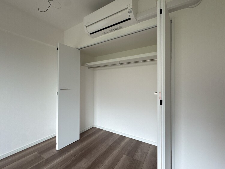 収納 居室にはクローゼットがあり、荷物もスッキリ収納して快適にお過ごしいただけます。