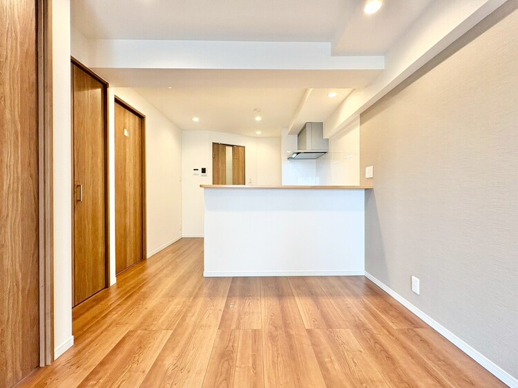 居間 豊かな居住性と、安心感を満たすクオリティが見事に調和した住空間。