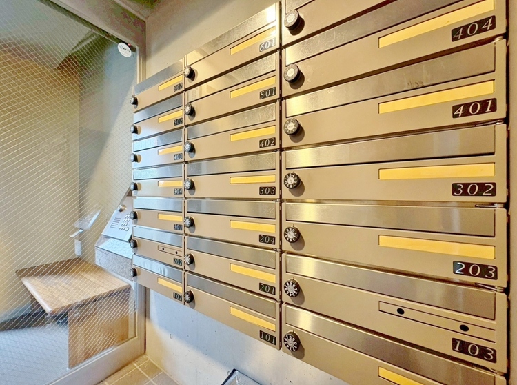 その他 郵便物を受け取るための郵便受けも、きちんと管理されています。