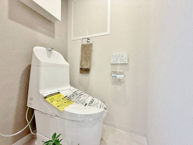 トイレ 暮らしの中のさりげないひとときの快適さにも、こだわりを、持って設備を配しております。
