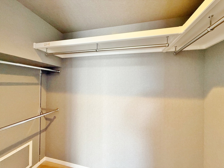 収納 居室にはクローゼットがあり、荷物もスッキリ収納して快適にお過ごしいただけます。