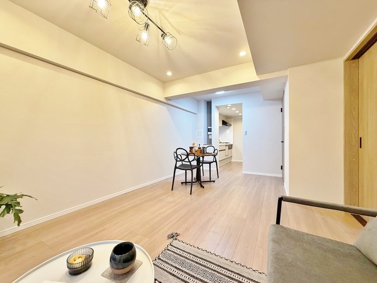 居間 「空間が織り成すひとつ先の住み心地」を演出します。