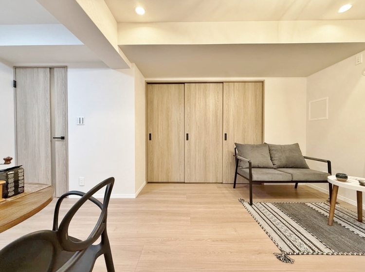 居間 ひとつひとつの空間に宿した機能性、そして美意識。