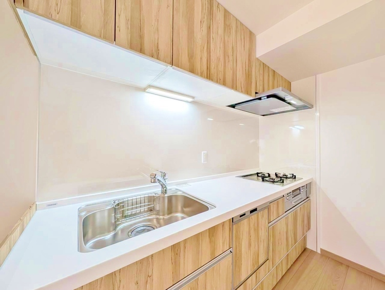 キッチン 洗練されたスタイリッシュなデザイン性と使いやすさを備えた仕様。